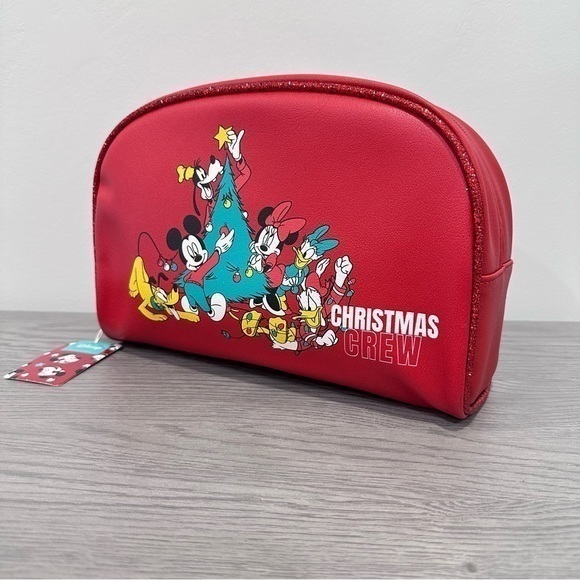 Disney Bags Disney Mickey Mouse Makeup Bag Holiday Christmas